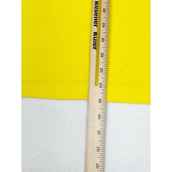 Vintage 1990 Bridgeport Jr High Band T-Shirt Yellow Music Single Stitch - Picture 8 of 8